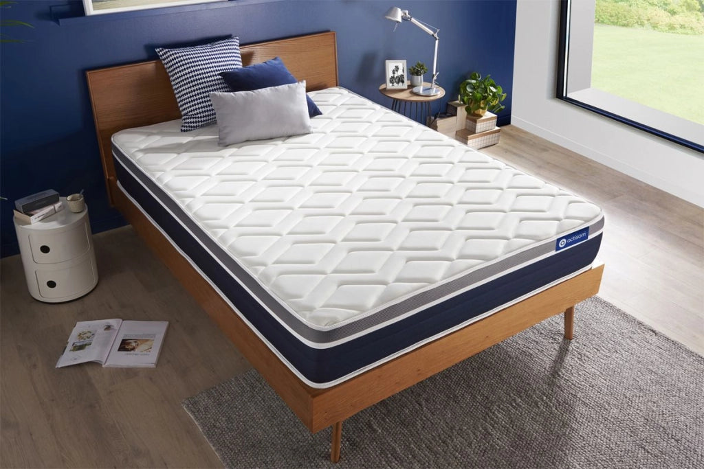 Materasso matrimoniale Actiflex confort 180x200cm - Spessore : 26cm - Molle insacchettate e memory foam - Moderatamente rigido
