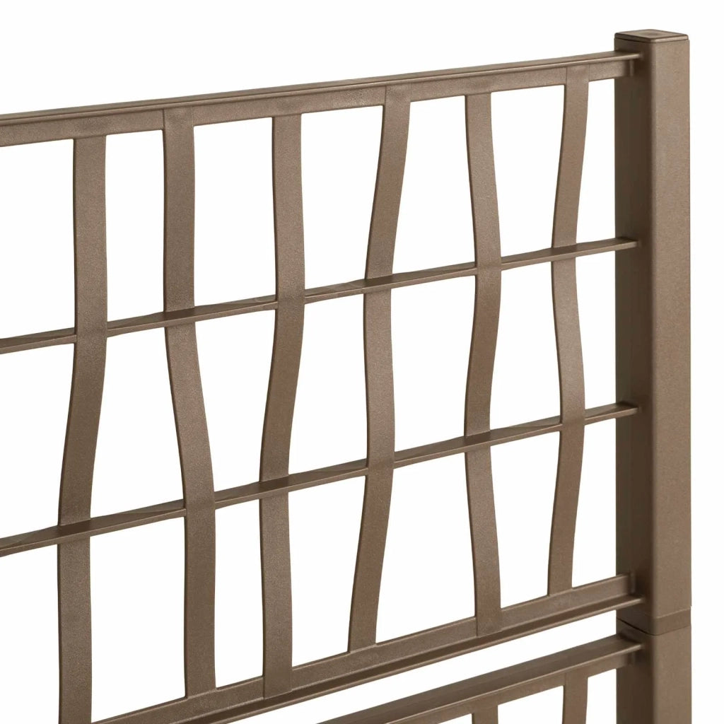 Vaso da Giardino con Trellis Marrone 80 x 36 x 140 cm PP 42036844