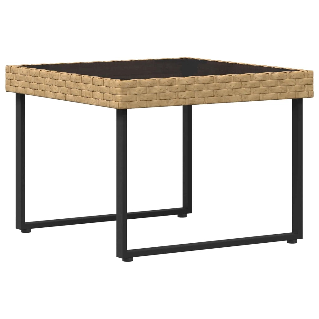 Set di Divano da Giardino con cuscino 2 pcs Naturale