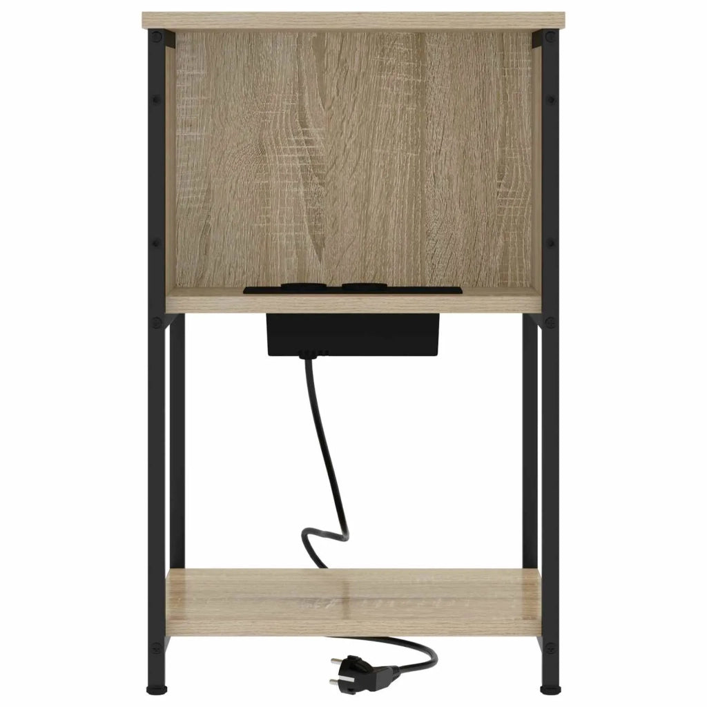 Comodino | Armadio da Notte | Mobiletto da notte Rovere Sonoma 38 x 31 x 61 cm