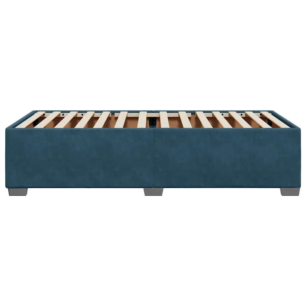 Giroletto Blu 90x190 cm in Velluto