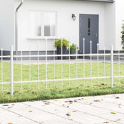 Recinzione per Giardino Woerden 2 pcs Bianco 3360136