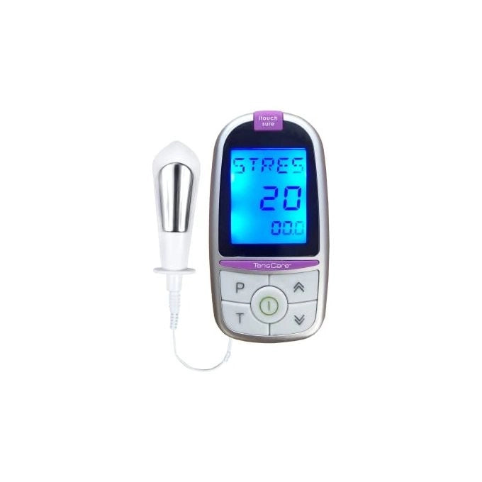 TensCare K-ITS iTouch Sure Stimolatore del Pavimento Pelvico 4 Programmi Preimpostati Alimentazione 2 Batterie AA colore Bianco