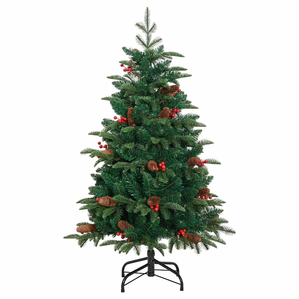 Albero di Natale artificiale con 150 LED Verde 150 cm 3395548