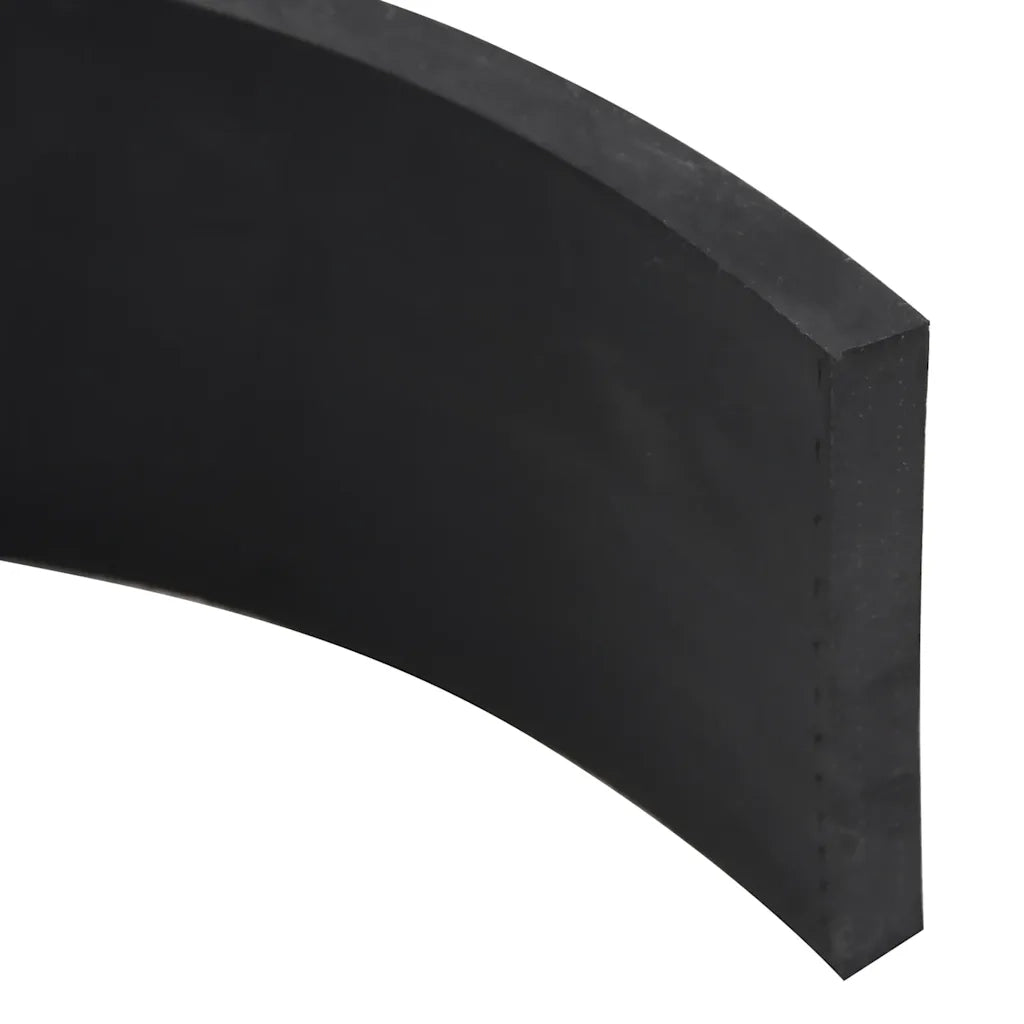 Bordo in Gomma per Spazzaneve Nero 180x8x1 cm 4103513