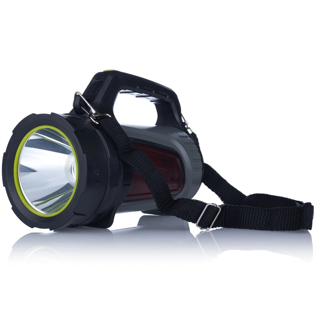 Torcia Riflettore Rosifx "Bilbo Baggins" – 1200 Lumen, Powerbank | Portata 800m, Impermeabile, 3 Modalità