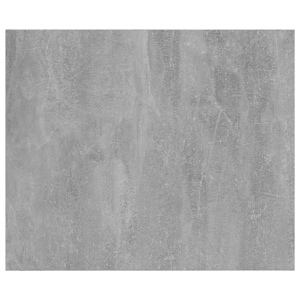 Ripiani per Libreria 4pz Grigio Cemento 60x50x1,5cm Multistrato 805274