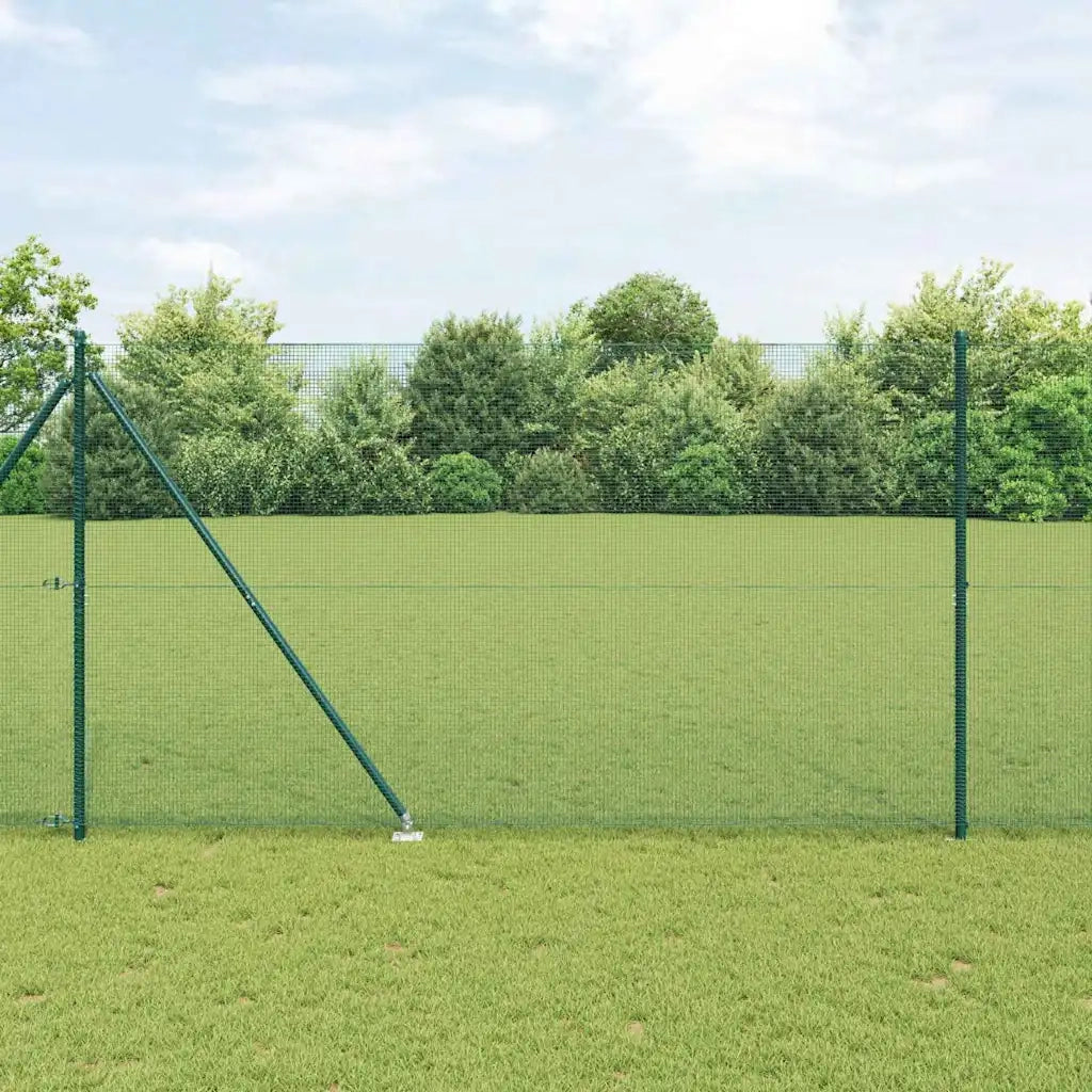 Recinzione da Giardino | Recinzione in rete saldata con punte Acciaio Verde Rete