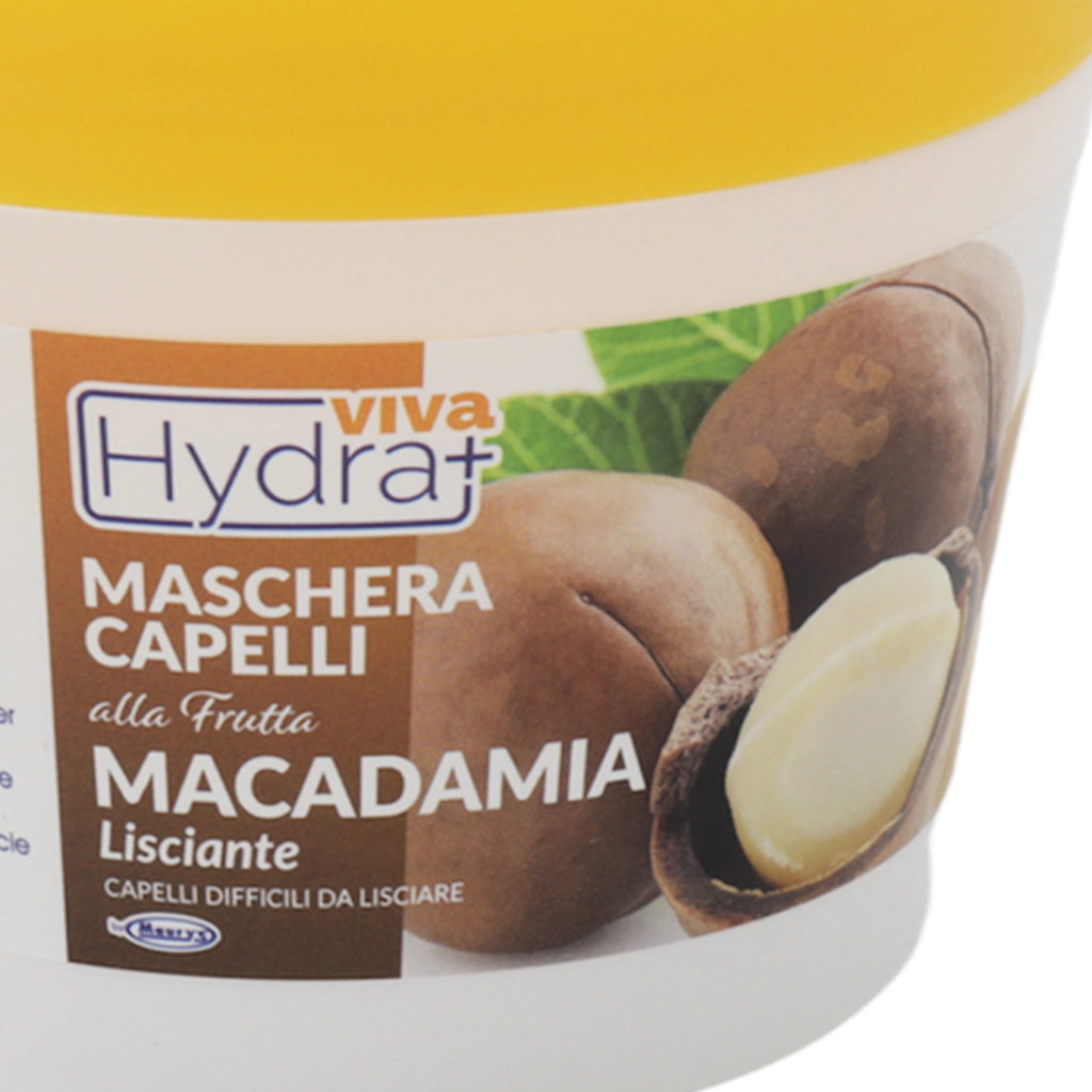 HYDRA-VIVA CREMA MASCHERA PER CAPELLI DIFFICILI DA LISCIARE 250 ML MACADAMIA