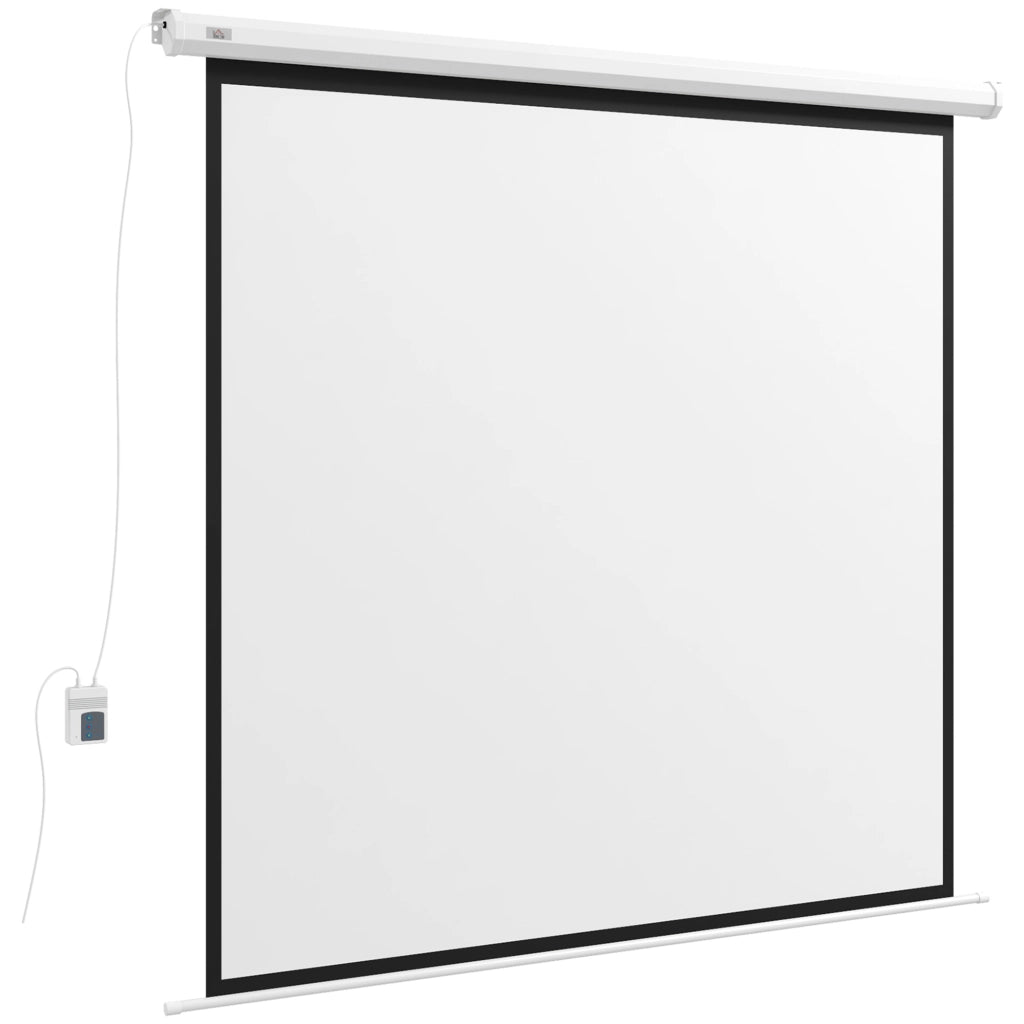 Telo da proiezione 96 pollici 4K HD ¨C Zephmum ¨C Bianco 195x182x8 cm
