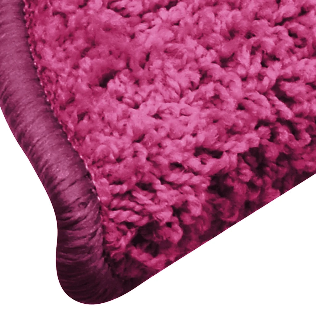 Tappetini per scale 30 pz 56x17x3 cm rosa semicircolari 3365809