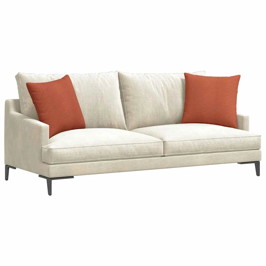 Cuscini da Divano 2 pcs Rosso Arancio 45 x 45 cm 42013953