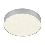 Plafoniera Flame Star led 21 cm 16w 1600lm argento