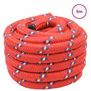 Corda | Fune da Barca 5 m 3 Rosso PP
