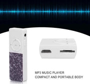 Portatile Riproduttore Audio Digitale - Riproduttore Hi-Fi Senza Perdita - Riduzione Rumore Intelligente - Fino a 64 GB - per Studenti e Bambini - Nero