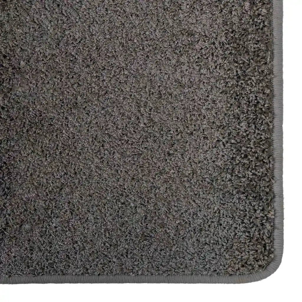 Runner in Moquette Grigio 80 x 200 cm 100% Polipropilene Tuft 42011389