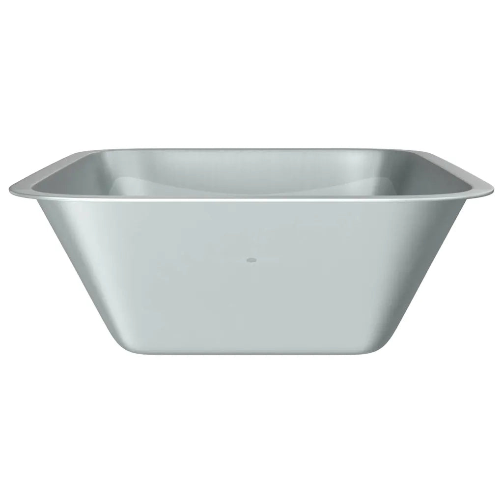 Sostituzione Vassoio Carriola Argento 88 x 60 x 32 cm Acciaio