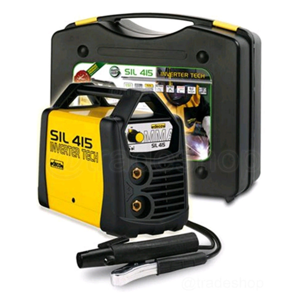 Trade Shop - Saldatrice Inverter Deca Sil 415 - 150 Amp - Elettrodo E Tig - Con Valigetta -