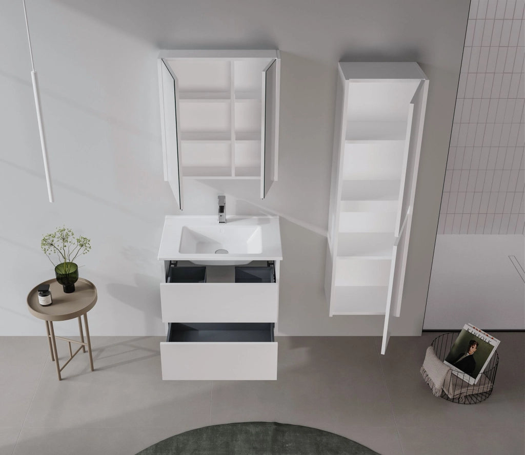 Mobile lavabo "Arno 65" - 65 x 45 x 52 cm - Bianco