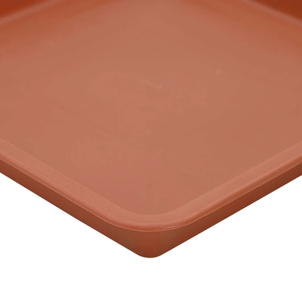 Vasi per Piante 24 pcs Rosso Mattone 43 x 43 x 33,5 cm Plastica 3403310