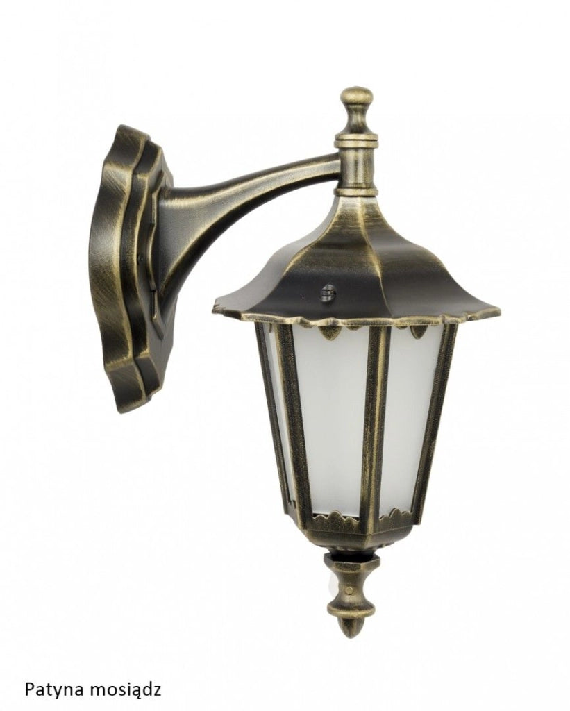 Applique esterno Retro nero 1 luce E27 IP43 SU-MA K3012