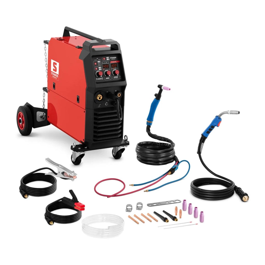 Saldatrice combinata - 300 A - 400 V - MIG/MAG - TIG - E-Hand - FCAW 14_0003046
