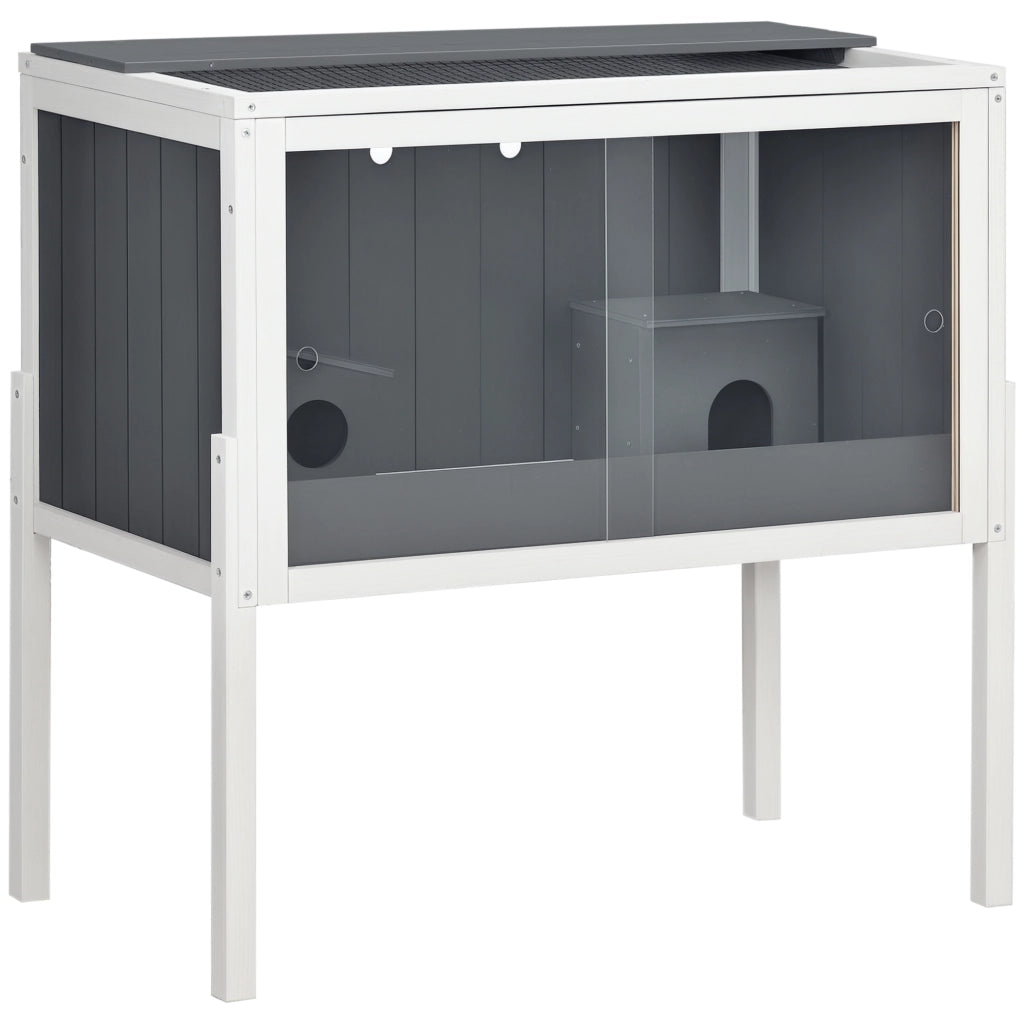 Casetta per criceti ¨C zephmum ¨C grigio e bianco