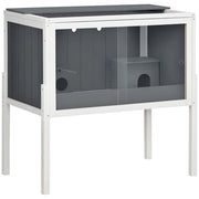 Casetta per criceti ¨C zephmum ¨C grigio e bianco