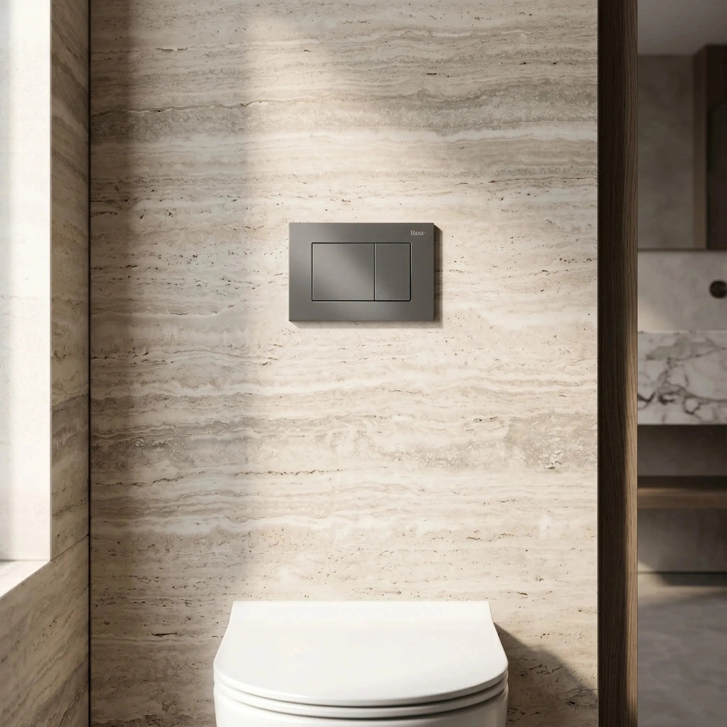 Pulsante Per Supporto Set Da Incasso Wc Rea J K011a-q E Slim 024n Titan