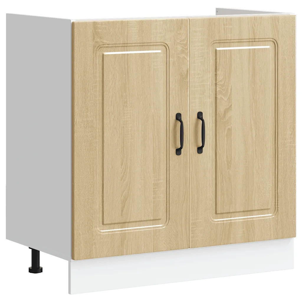 Mobile base lavello Kalmar Rovere Sonoma 80x46x81,5 cm 853450