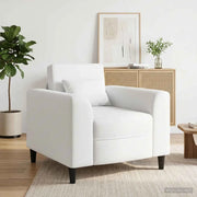 Poltrona Bianco Tessuto 42042464