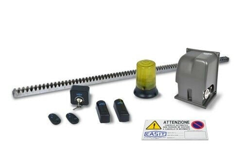 Kit Per Cancelli Scorrevoli 1300kg Casit Kit Slidy K/0080 Automazione Originale