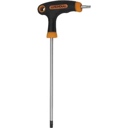 CHIAVE MASCHIO TORX CON IMPUGNATURA A 'T' MUNDIAL TX 7 - MUNDIAL