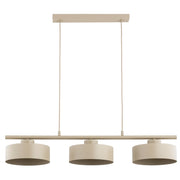 Lampada a sospensione beige stick 3xE27 SELIA Alfa