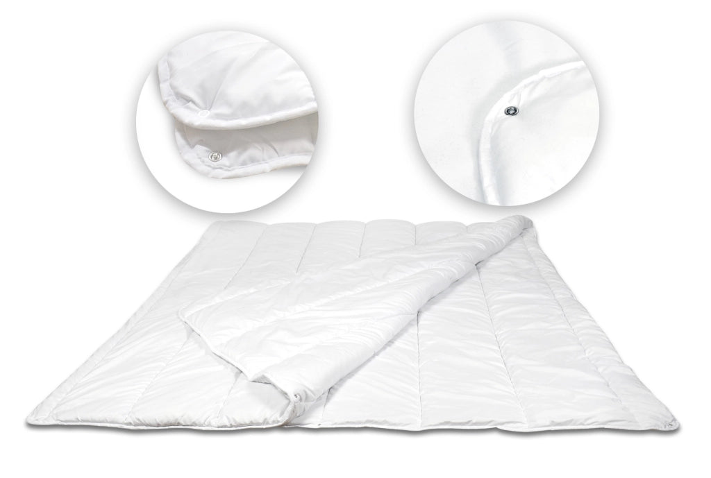 AIO FACTORY Piumino 200x220 cm 4 Stagioni Microfibra Antiallergica