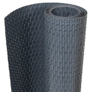 Schermi da Balcone 10 pz | Paravento Antracite 255x19 cm in Polyrattan