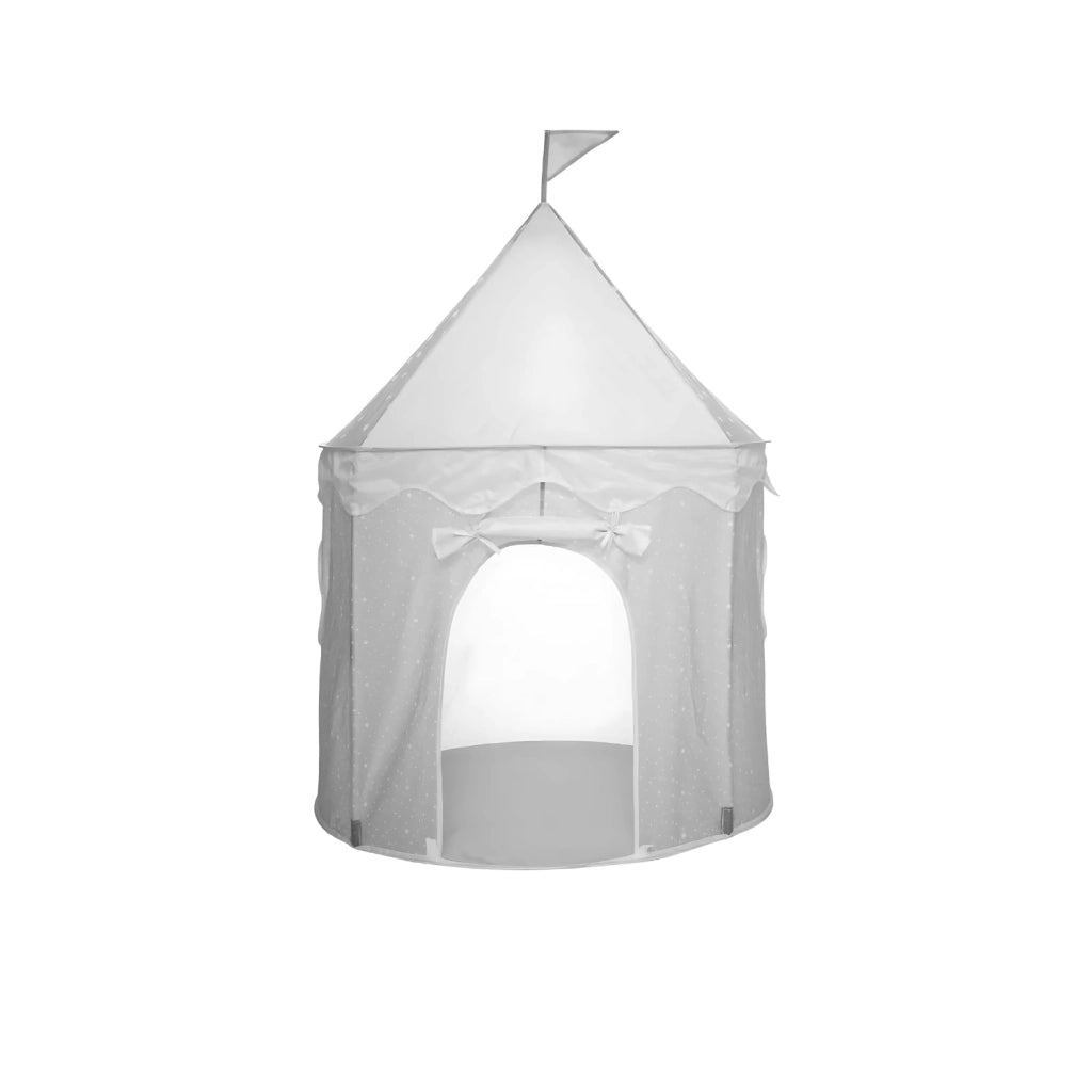 MOHOME Tenda Bambini Cameretta Grigio Casa Giochi Casetta Capanna Pop-Up Motivo Stella Ragazzi Ragazze Interni Esterni Portatile Borsa Cameretta Stanza Giochi