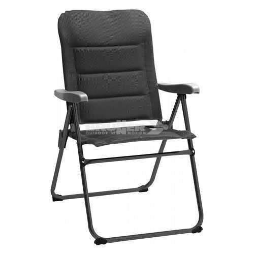 Brunner 0404088N.C09 Skye 3D Compact Sedia Pieghevole Campeggio Alluminio Struttura ad U Portata 120 Kg colore Nero