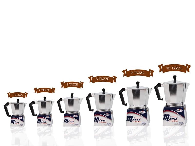 MAURY'S CAFFETTIERA MICA LA MOKA 12 TAZZE