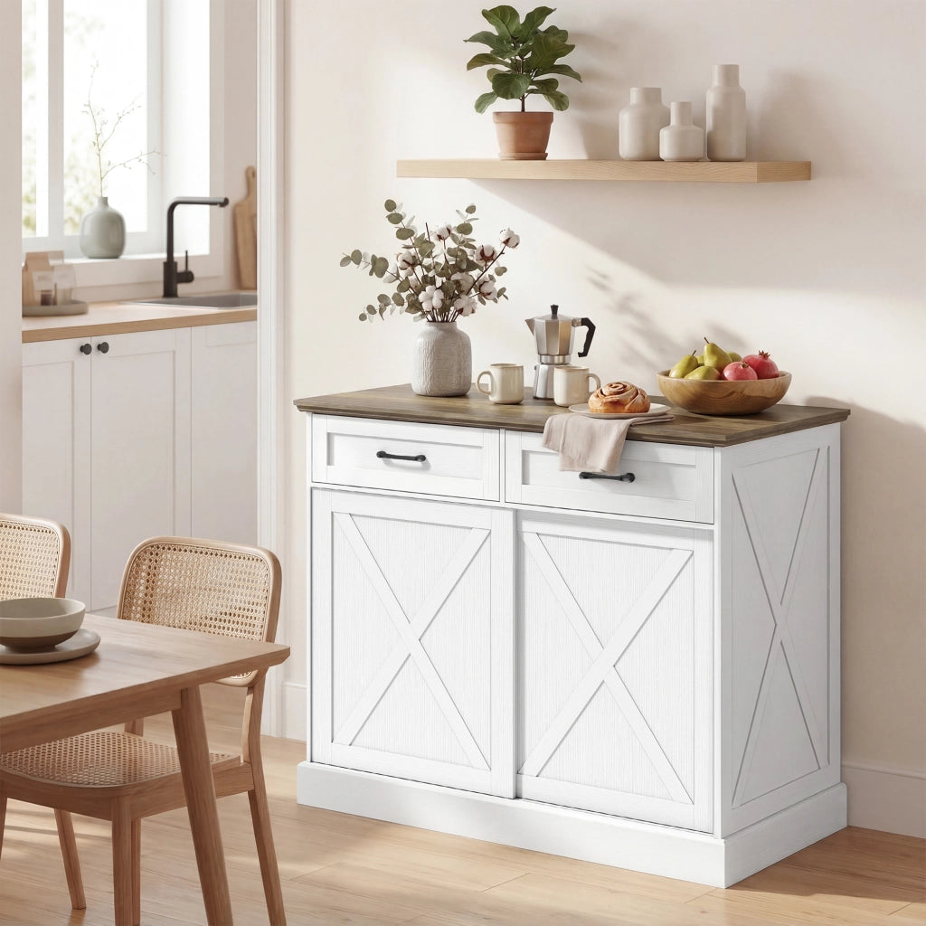 Tavolo da cucina centrale ¨C Minimal ¨C Bianco