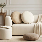 Federa 6 pz HEERLEN Marrone Ø 50 cm Tessuto Chenille 922642