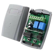 RICEVENTE 2 CANALI 12 24V RX2N-BOX COMPATIBILE CON CAME 433 MHZ RICAMBIO