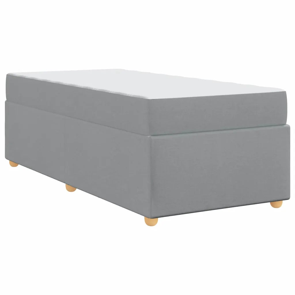 Struttura del letto-Giroletto Grigio chiaro 90 x 200 cm Tessuto 794290