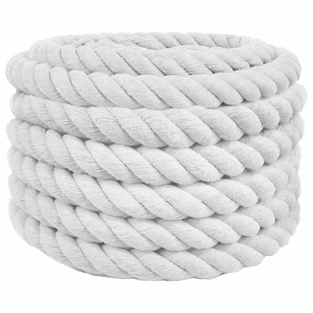 Corda Bianco 3,6 x 3,6 x 2500 cm Cotone 42011883