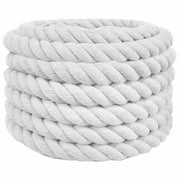 Corda Bianco 3,6 x 3,6 x 2500 cm Cotone 42011883