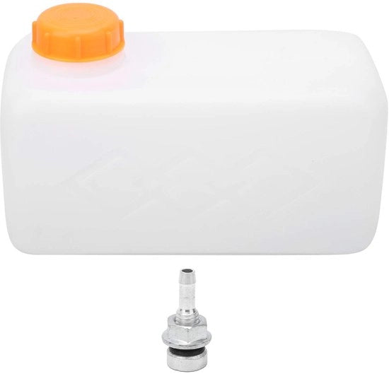 Serbatoio di Benzina 5,5L Grande Capacità - Tanico di Benzina in Plastica - Adatto per Auto/Truck/Nave - Dimensioni 28,5x14x14cm - Incluso Strumento di Montaggio - Serbatoio di Benzina