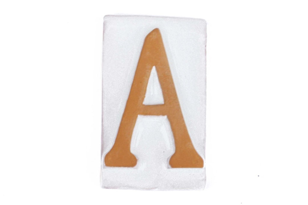 Lettera Numero Civico In Terracotta A Cm 5 Altezza 8 Set 5 Pezzi - Masidef