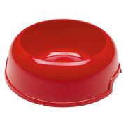 Set 6 ciotole per cani in plastica riciclata 0,3 litri Ø 15,5 cm con bordo antiscivolo e maniglie laterali colori assortiti Ferplast