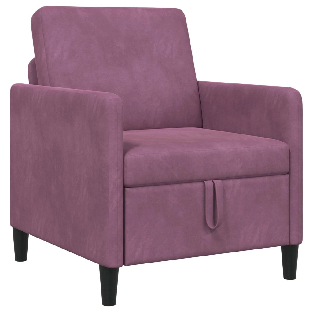 Divano con Storage Viola 72 x 78 x 87 cm Poliestere 42036890