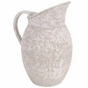 Vaso in metallo grigio 21,5x15,5x26,5h cm